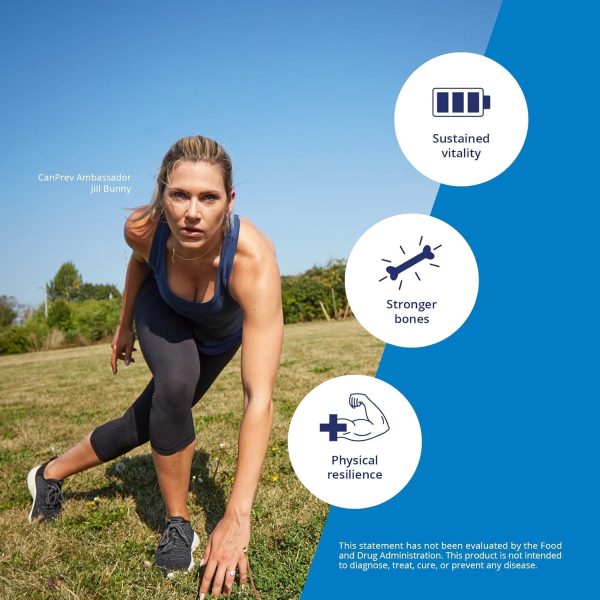 CanPrev Magnesium Bis-Glycinate Gentle 200mg, 120 V-Caps 120-Day Supply - Pure Elemental Magnesium Supplement, Supports Bone and Muscle Function, Gentle on Stomach, Perfect for Daily Magnesium Needs - Image 2