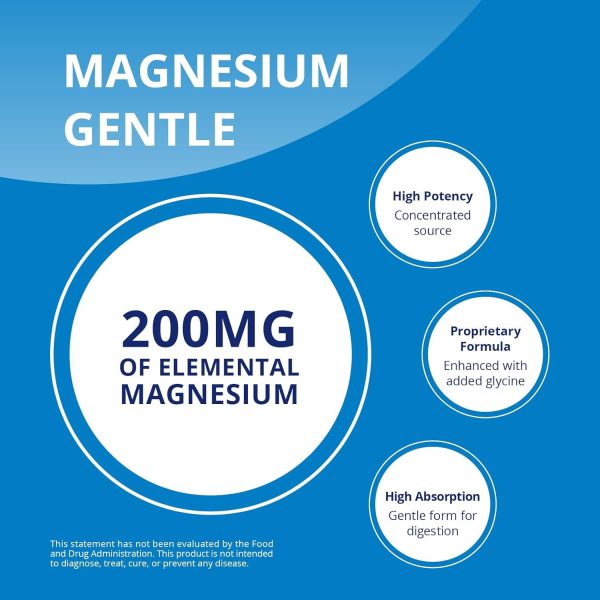 CanPrev Magnesium Bis-Glycinate Gentle 200mg, 120 V-Caps 120-Day Supply - Pure Elemental Magnesium Supplement, Supports Bone and Muscle Function, Gentle on Stomach, Perfect for Daily Magnesium Needs - Image 7