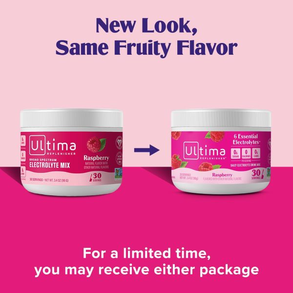 Ultima Replenisher Daily Electrolyte Powder Drink Mix – Sugar Free – Pink Lemonade, 30 Serving – Hydration Powder with 6 Key Electrolytes and Trace Minerals – Keto Friendly, Vegan, Non-GMO - Image 2