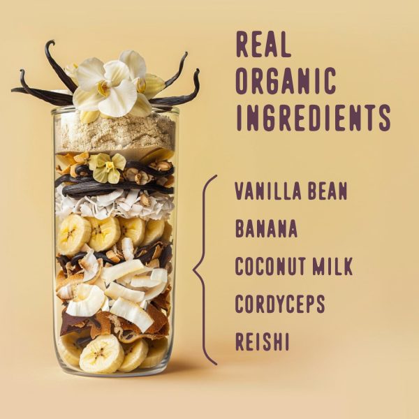 FlavCity Grass Fed Whey Protein Powder - Vanilla Smoothie - 25g Protein & 10g Collagen - Made with Real Vanilla Bean & Organic Coconut Milk - Gluten Free & No Added Sugars (20 Servings) - Image 2