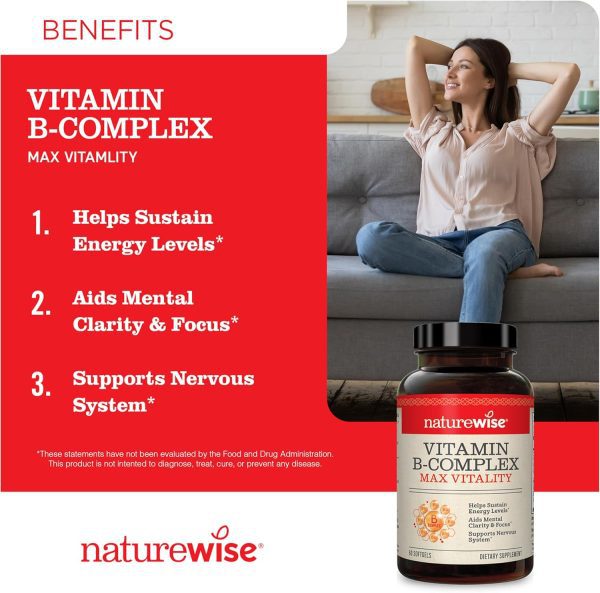 NatureWise Vitamin D3 2000iu 360 Count and Vitamin B12 1000mcg 60 Softgels for Energy, Immune Support and Healthy Muscle Function - Image 3
