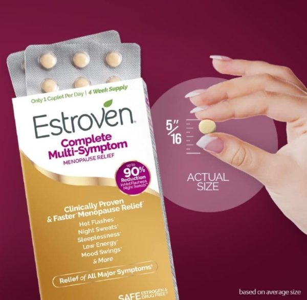 Estroven Complete Multi-Symptom Menopause Supplement for Women, 28 Ct., Clinically Proven Ingredient Provide Menopause Relief & Night Sweats & Hot Flash Relief, Drug-Free & Non-GMO - Image 5
