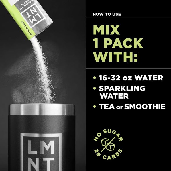 LMNT Zero Sugar Electrolytes - Variety Pack | Drink Mix | 12-Count - Image 4