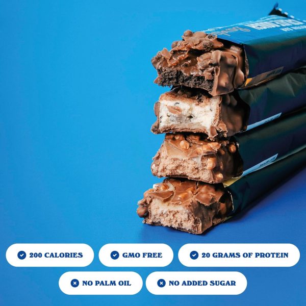 Barebells Protein Bars Variety Pack - 12 Count, 1.9oz Bars - Protein Snacks with 20g of High Protein - Chocolate Protein Bar with 1g of Total Sugars - Perfect on The Go Protein Snack & Breakfast Bars - Image 5