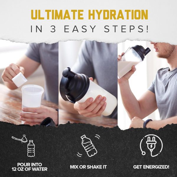 HRDWRK - Electrolytes Powder Keto Hydration Sugar Free with Magnesium, Potassium and Sodium - 100 Servings | Boost Endurance and Reduce Fatigue with This Electrolytes Supplement - Maximum Hydration - Image 6