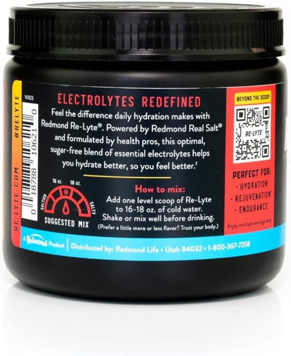 REDMOND Re-Lyte Hydration Electrolyte Powder Mix (Strawberry Lemonade) - Image 3