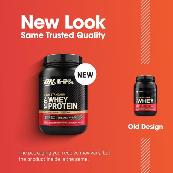 Optimum Nutrition Gold Standard 100% Whey Protein Powder, Double Rich Chocolate, 2 Pound (Packaging May Vary) - Image 9
