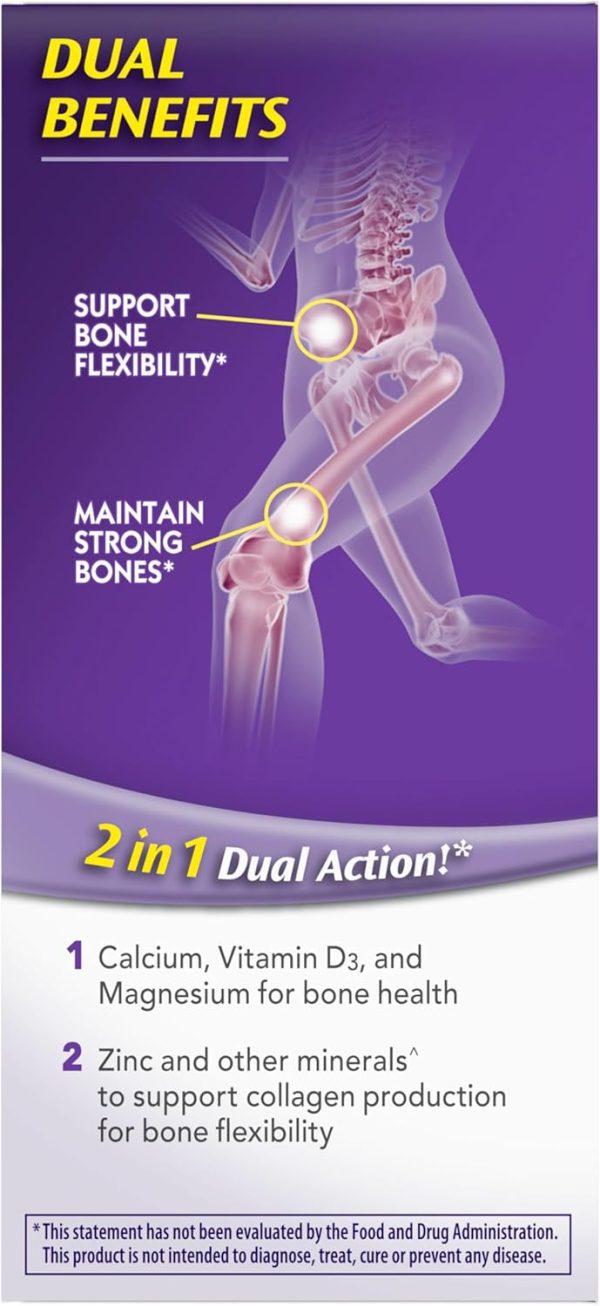 Caltrate 600+D3 Plus Minerals Mini Calcium & Vitamin D3 Supplement Mini Tablet, 600 mg, 150 Count (Pack of 3) - Image 5