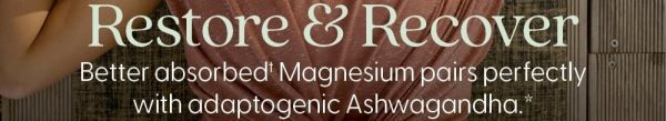 New Chapter Magnesium + Ashwagandha Supplement, 325 mg with Magnesium Glycinate, 2.5x Absorption, Muscle Recovery, Heart & Bone Health, Calm & Relaxation, Gluten Free, Non-GMO - 60 ct (2 Month Supply) - Image 5
