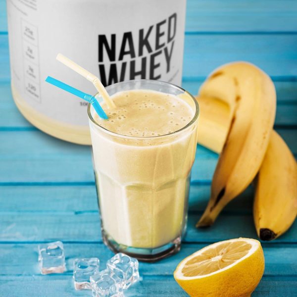 NAKED Whey Vanilla Protein Powder - Only 3 Ingredients - Grass Fed Whey Protein Powder, Vanilla Flavor, and Organic Coconut Sugar, No GMO, No Soy, and Gluten Free - 24 Servings - Image 8