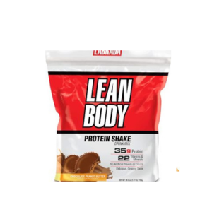 LABRADA Nutrition – Lean Body High Protein Meal Replacement Shake, Whey Protein Powder for Weight Loss and Muscle Growth, Chocolate Peanut Butter, 2.47LB Tub Packaging May Vary