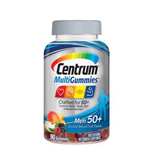 Centrum MultiGummies Gummy Multivitamin For Women 50 Plus, With Vitamin D3, B6 And B12, Multivitamin/Multimineral Supplement - 90 Count
